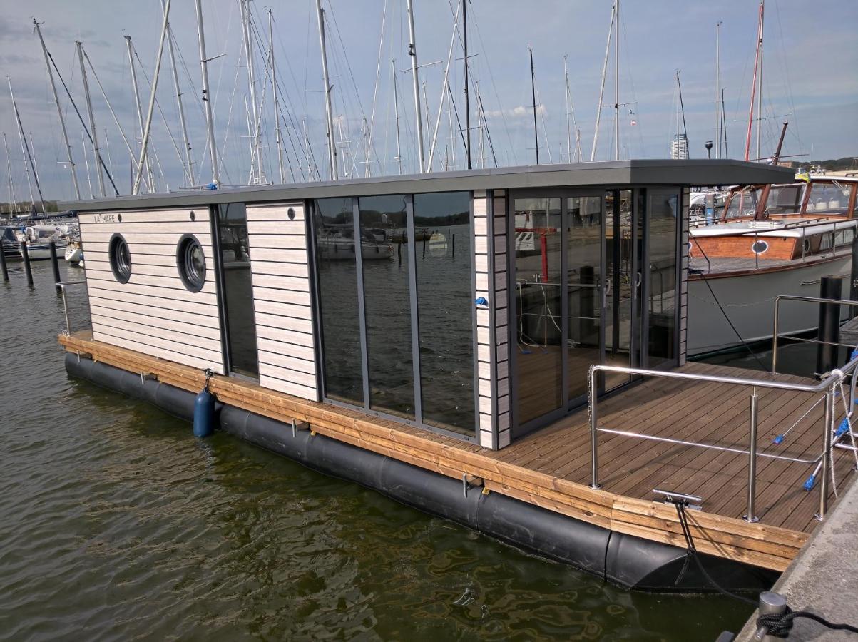 Ostsee Hausboot Schleswig Ostseeblick 1 Bagian luar foto
