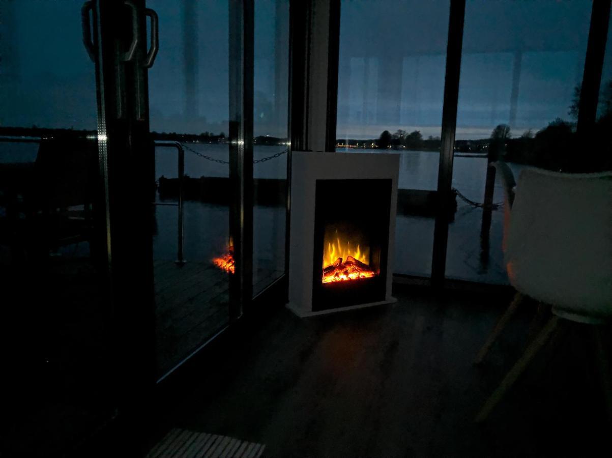 Ostsee Hausboot Schleswig Ostseeblick 1 Bagian luar foto