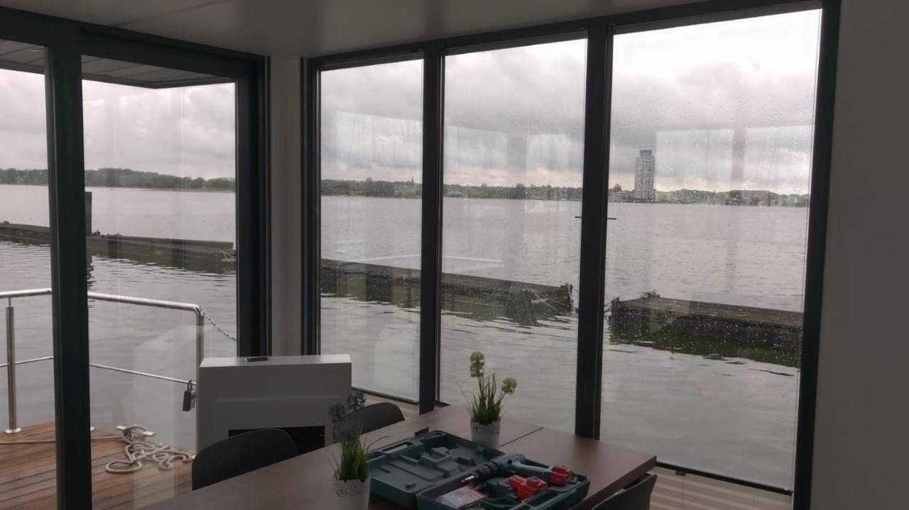 Ostsee Hausboot Schleswig Ostseeblick 1 Bagian luar foto