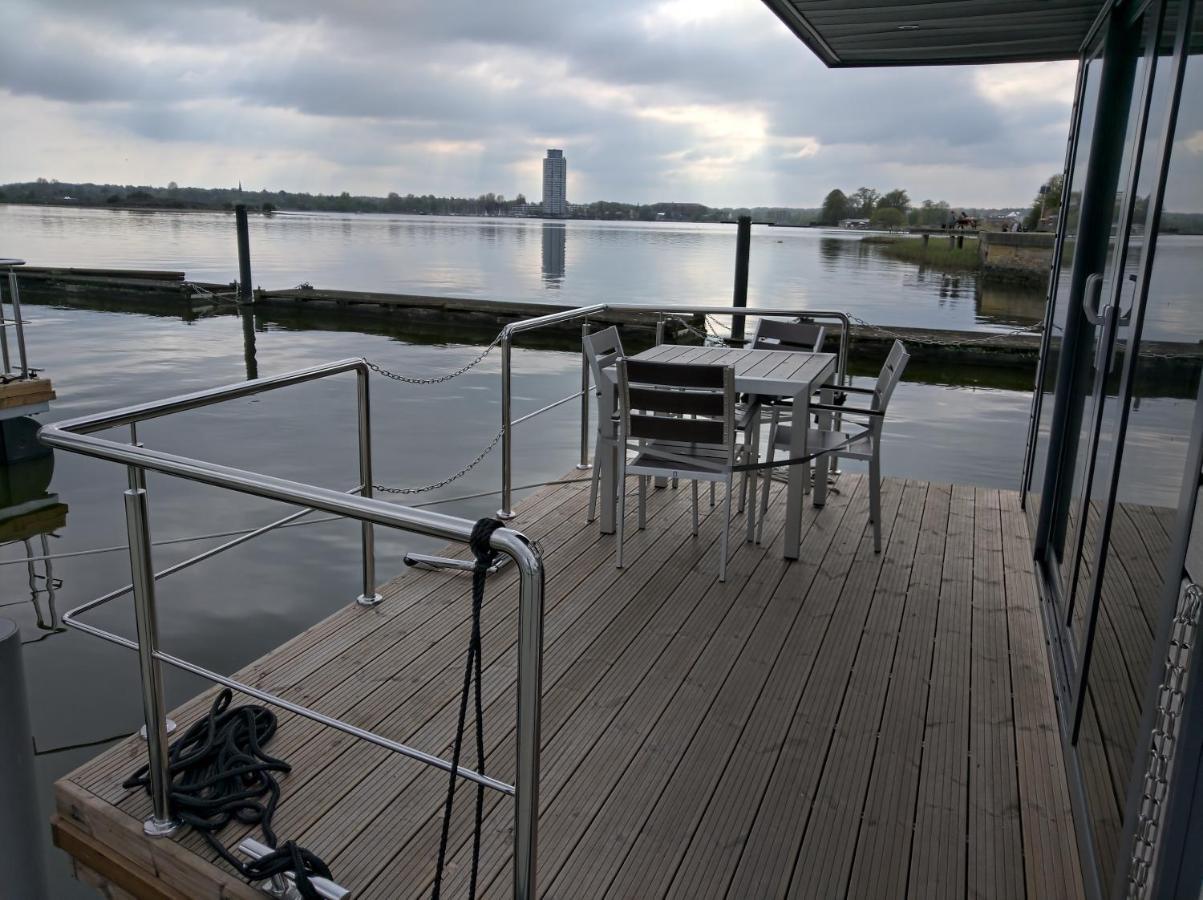Ostsee Hausboot Schleswig Ostseeblick 1 Bagian luar foto