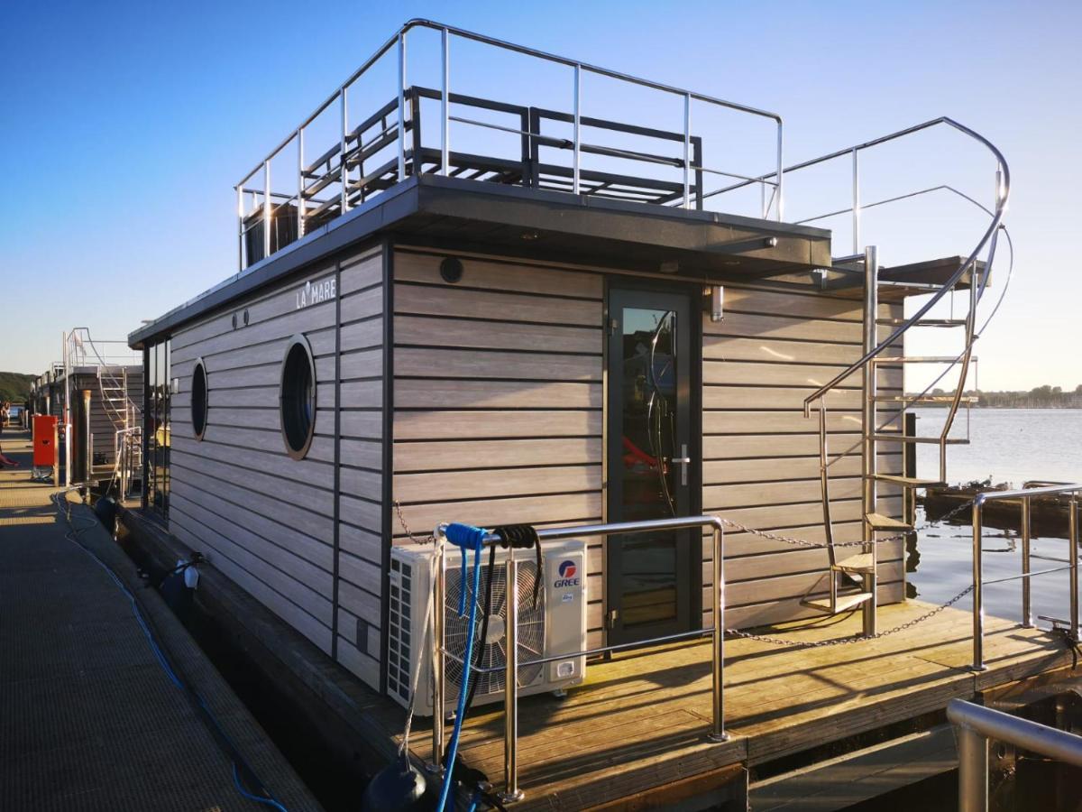Ostsee Hausboot Schleswig Ostseeblick 1 Bagian luar foto