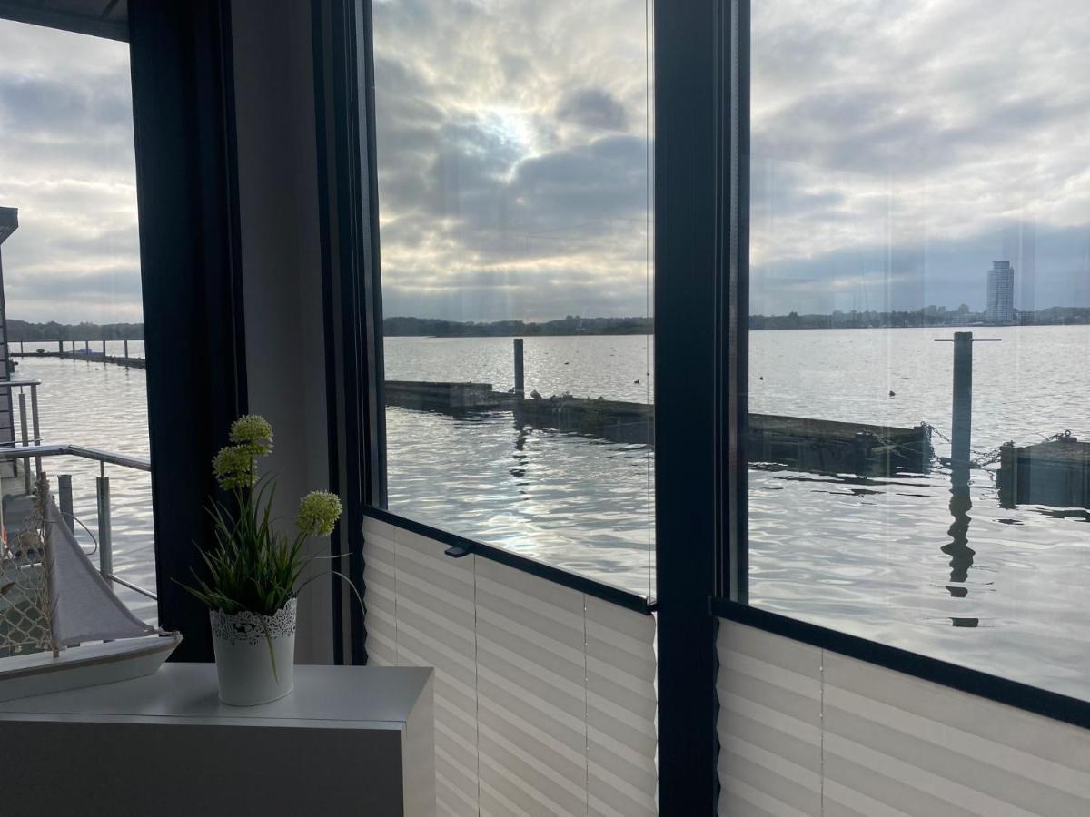 Ostsee Hausboot Schleswig Ostseeblick 1 Bagian luar foto