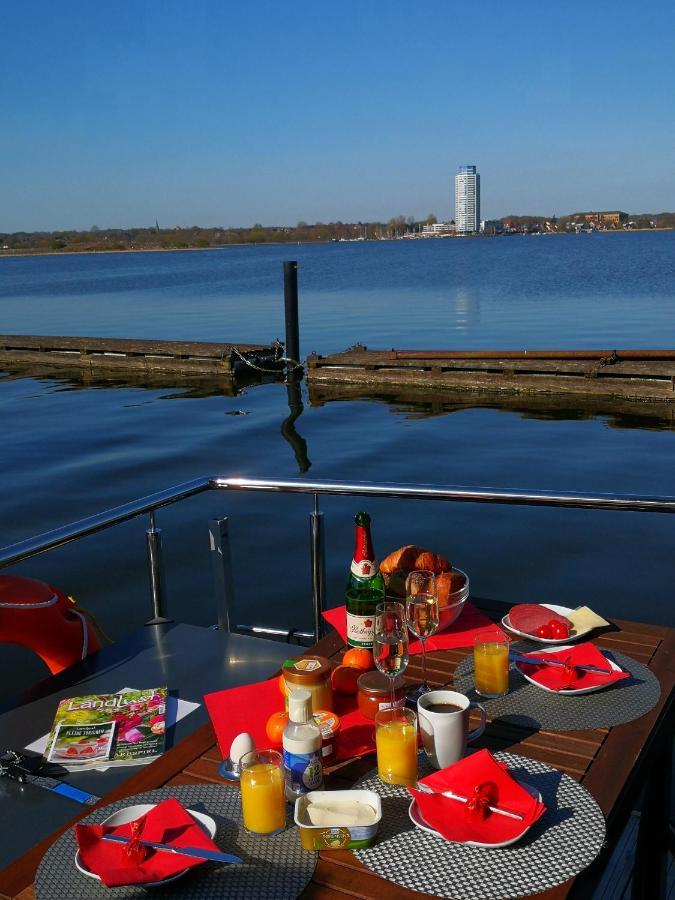 Ostsee Hausboot Schleswig Ostseeblick 1 Bagian luar foto